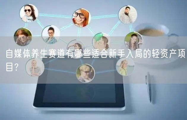 自媒体养生赛道有哪些适合新手入局的轻资产项目？